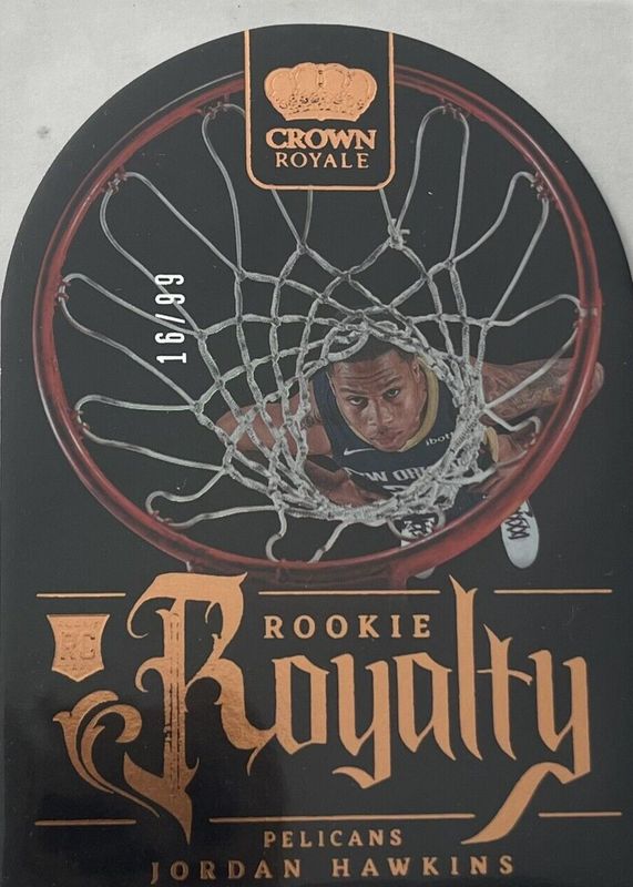 Jordan Hawkins 2023 Crown Royale #39 Rookie Royalty /99 PSA 10