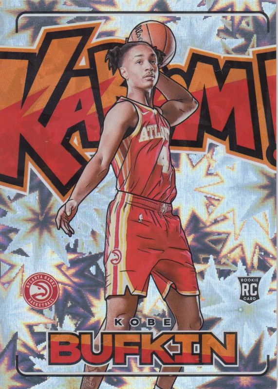 Kobe Bufkin 2023 Crown Royale #24 Kaboom! Rookie SGC 9