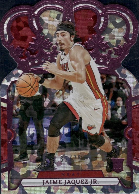 Jaime Jaquez Jr. 2023 Crown Royale #40 Pink Crystal /75 Rookie SGC 10