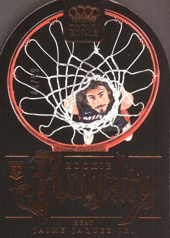 Jaime Jaquez Jr. 2023 Crown Royale #23 Rookie Royalty /99 RAW