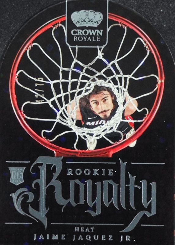 Jaime Jaquez Jr. 2023 Crown Royale #23 Rookie Royalty - Blue /75 RAW