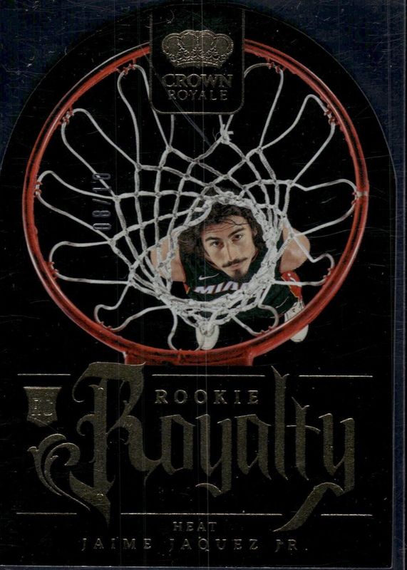 Jaime Jaquez Jr. 2023 Crown Royale #23 Rookie Royalty - Gold /10 RAW
