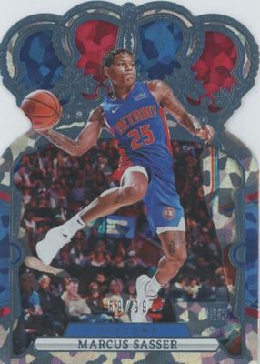 2023 Crown Royale #37 Blue Crystal /99