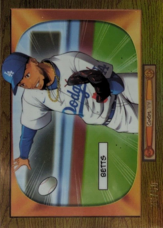 Mookie Betts 2024 Bowman #BA-8 1955 Bowman Anime - Gold