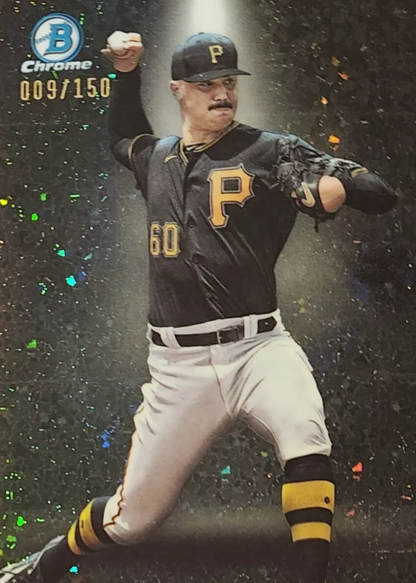 Topps - 199枚限定 Bowman Sterling Paul Skenes PSA 8 PSA 10 PAUL SKENES 2024 TOPPS CHROME UPDATE X-FRACTOR