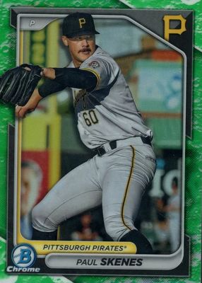 2024 Bowman #BCP-125 Chrome Prospects - Lunar Glow Refractor