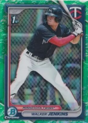 2024 Bowman #BCP-43 Chrome Prospects - Lunar Glow Refractor (1st)