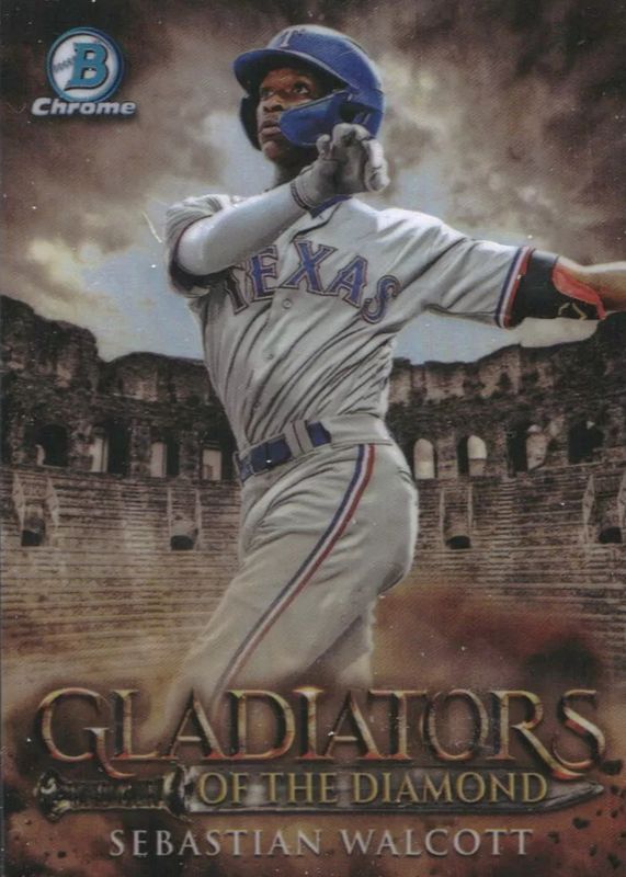 Sebastian Walcott 2024 Bowman #GOTD-18 Gladiators of the Diamond PSA 10