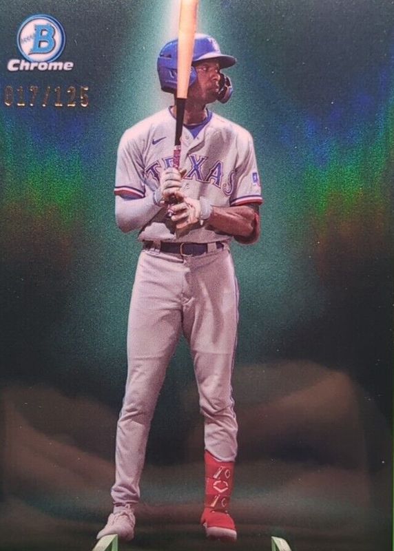 Sebastian Walcott 2024 Bowman #BS-7 Bowman Spotlights - Aqua Refractor /125 RAW