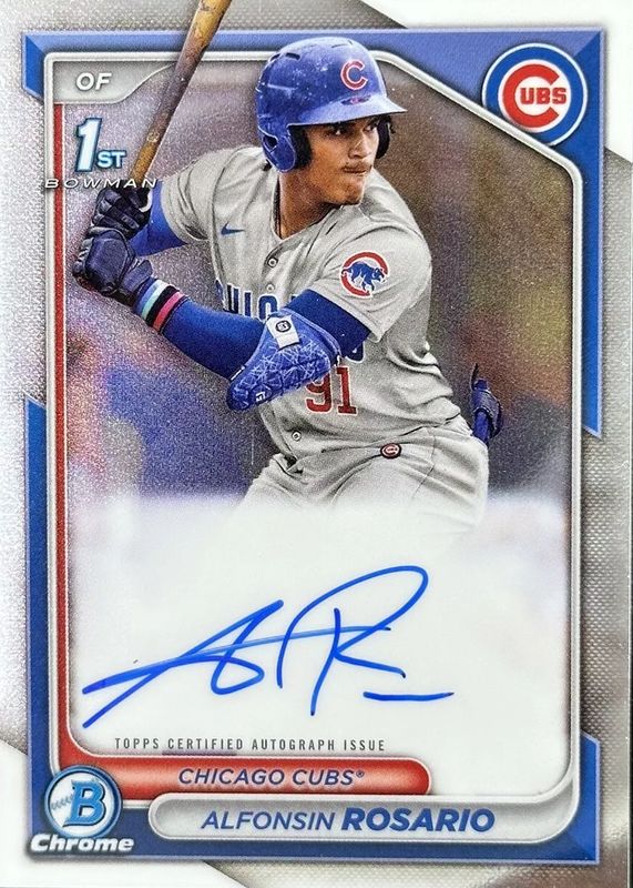 2024 Bowman #CPA-ARO Chrome Prospect Auto (1st)