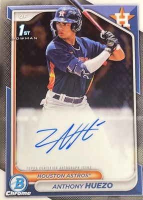 2024 Bowman #CPA-AHU Chrome Prospect Auto (1st)