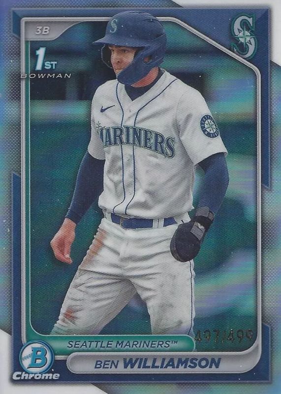 2024 Bowman #BCP-67 Chrome Prospects - Refractor /499 (1st)