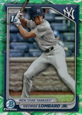 2024 Bowman #BCP-79 Chrome Prospects - Lunar Glow Refractor (1st)