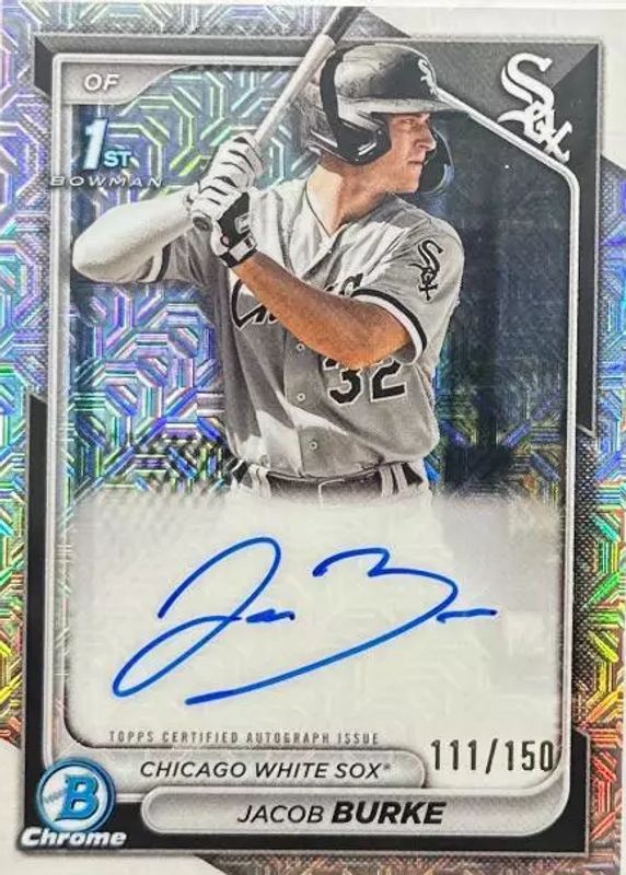 2024 Bowman #CPA-JB Chrome Prospect Auto - HTA Choice Refractor /150 (1st)