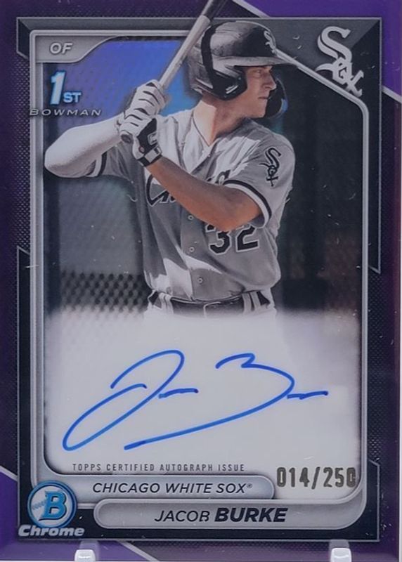 2024 Bowman #CPA-JB Chrome Prospect Auto - Purple Refractor /250 (1st)