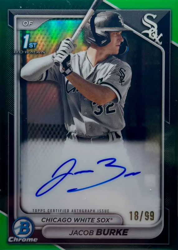 2024 Bowman #CPA-JB Chrome Prospect Auto - Green Refractor /99 (1st)