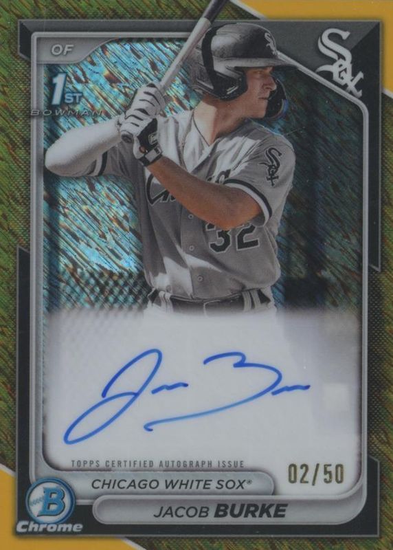2024 Bowman #CPA-JB Chrome Prospect Auto - Gold Shimmer Refractor /50 (1st)