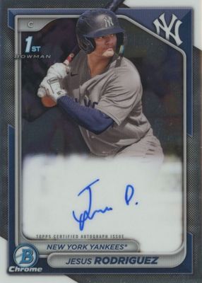 2024 Bowman #CPA-JR Chrome Prospect Auto (1st)
