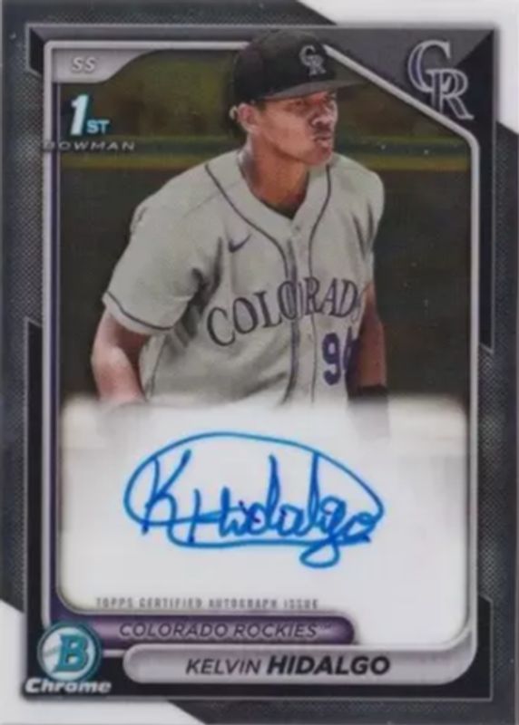 2024 Bowman #CPA-KHI Chrome Prospect Auto (1st)