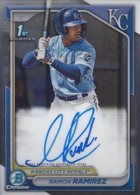 2024 Bowman #CPA-RRZ Chrome Prospect Auto (1st)