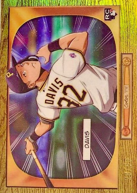 展示品Henry DeanFumiko without foot Henry Davis 2024 Bowman #BA-7 1955 Bowman Anime - Gold