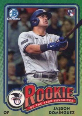 Jasson Dominguez 2020 Bowman #BCP-8 Chrome Prospects (1st