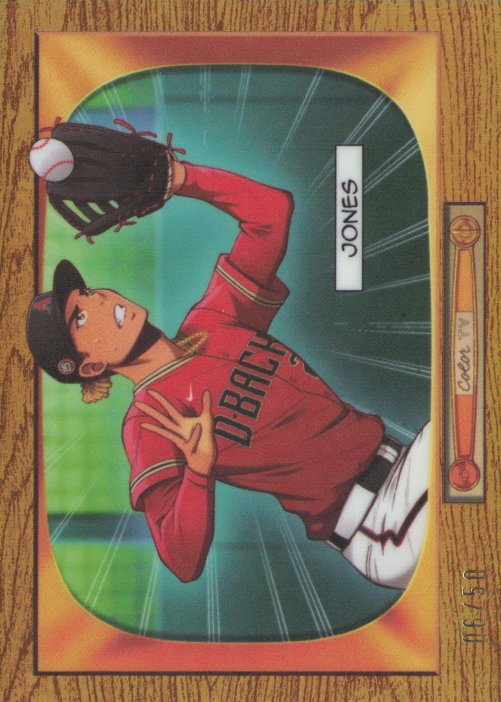 35シリ DRUW JONES ドリュー・ジョーンズ 直筆サインカード leaf Druw Jones 2023 Leaf Rookie Continuum Autograph Auto #'d 140