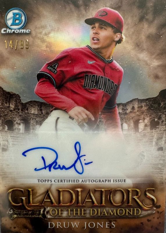 2024 Bowman #GDA-DJ Gladiators of the Diamond Autographs /99