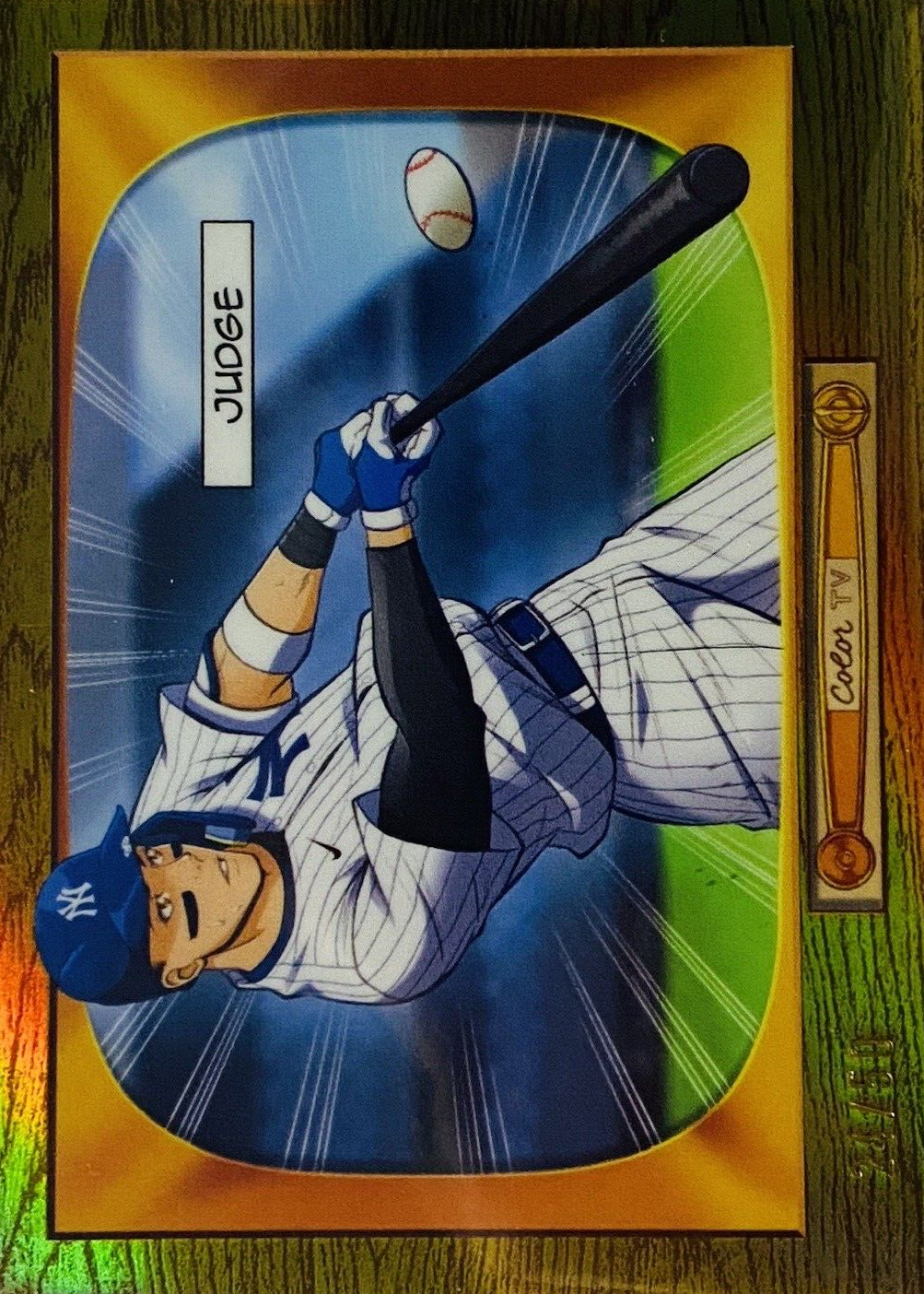 Aaron Judge 2024 Bowman #BA-4 1955 Bowman Anime - Gold