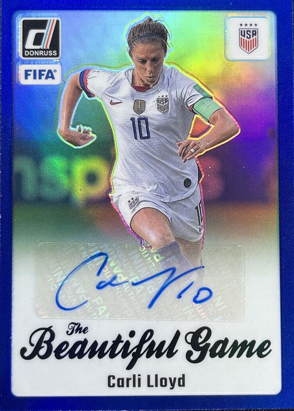 2023 Donruss #BG-CL The Beautiful Game Autographs - Blue (/99)