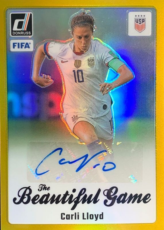 2023 Donruss #BG-CL The Beautiful Game Autographs - Gold (/10)