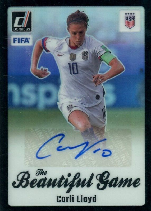 2023 Donruss #BG-CL The Beautiful Game Autographs - Black /1