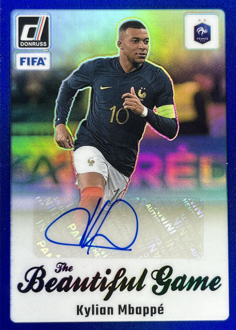 キリアン・エムバペ 直筆サイン 限定99枚 Panini mbappe キリアン・エムバペ 直筆サイン 限定99枚 Panini mbappe - メルカリ