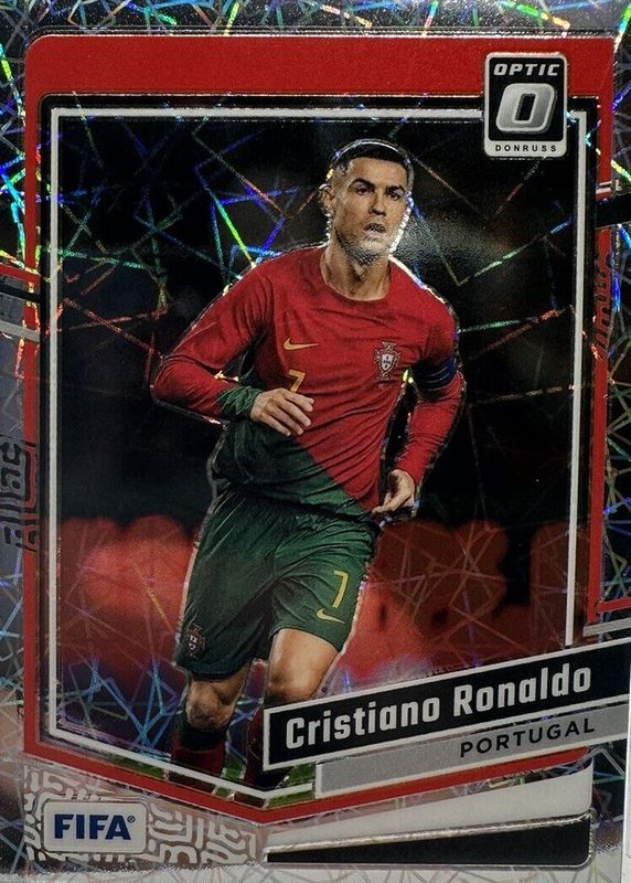 Cristiano Ronaldo 2023 Donruss #44 Optic - Velocity PSA 10