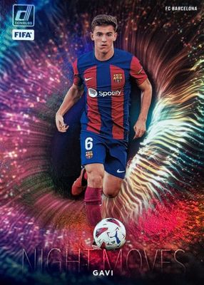 Gavi 2021 Topps Chrome UEFA Champions League #25 Neon Green