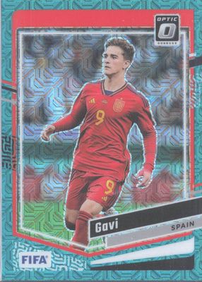 Gavi 2021 Topps Chrome UEFA Champions League #25 Neon Green