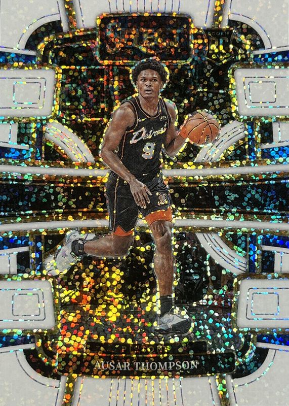 Ausar Thompson 2023 Select #95 Concourse White Sparkle /(SSP) Rookie SGC 10