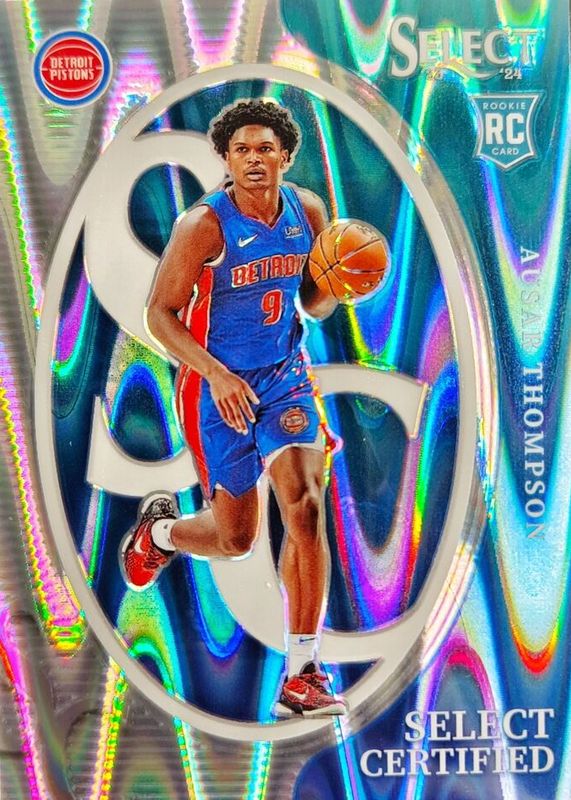 Ausar Thompson 2023 Select #11 Select Certified - Tectonic Rookie SGC 9.5