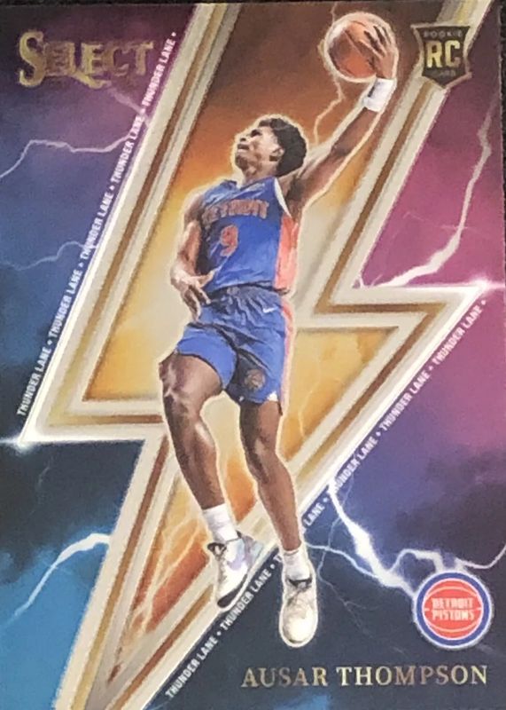 Ausar Thompson 2023 Select #9 Thunder Lane Rookie RAW