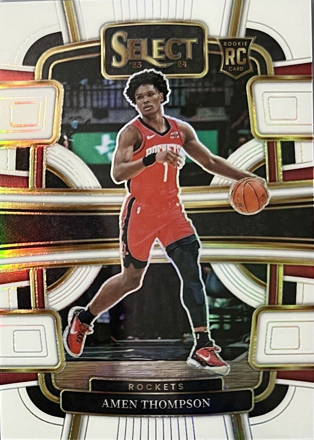 Amen Thompson 2023 Select #96 Concourse White /149 Price Guide