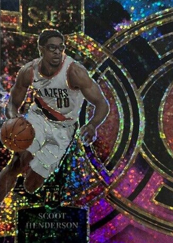 Scoot Henderson 2023 Select #129 Premier Level Cosmic /(SSP) Rookie RAW