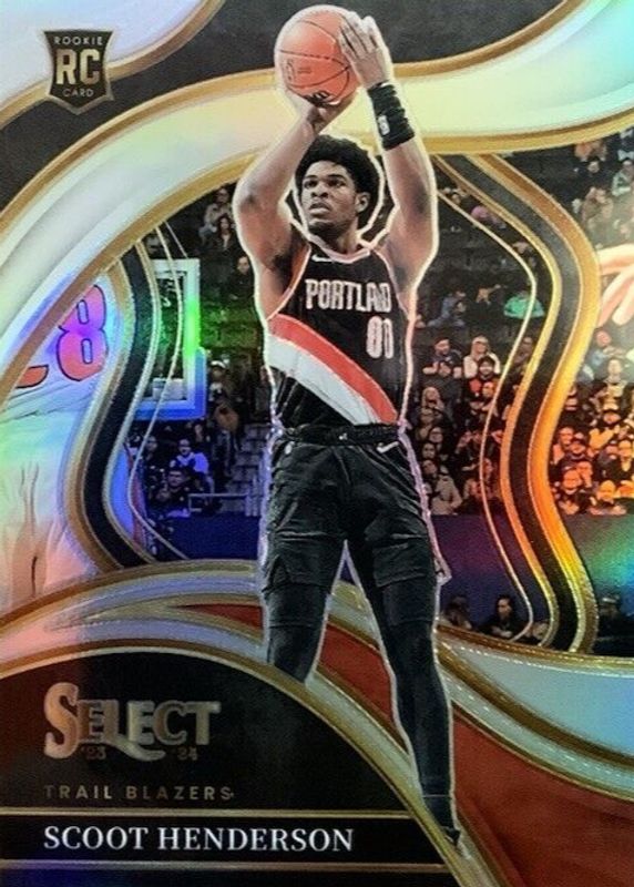 Scoot Henderson 2023 Select #269 Courtside Silver Rookie RAW