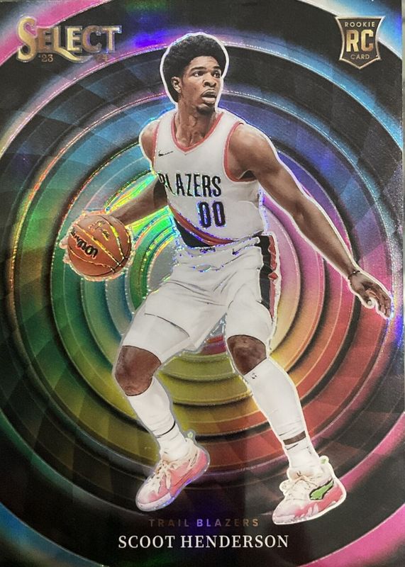 Scoot Henderson 2023 Select #5 Color Wheel /(SSP) Rookie RAW