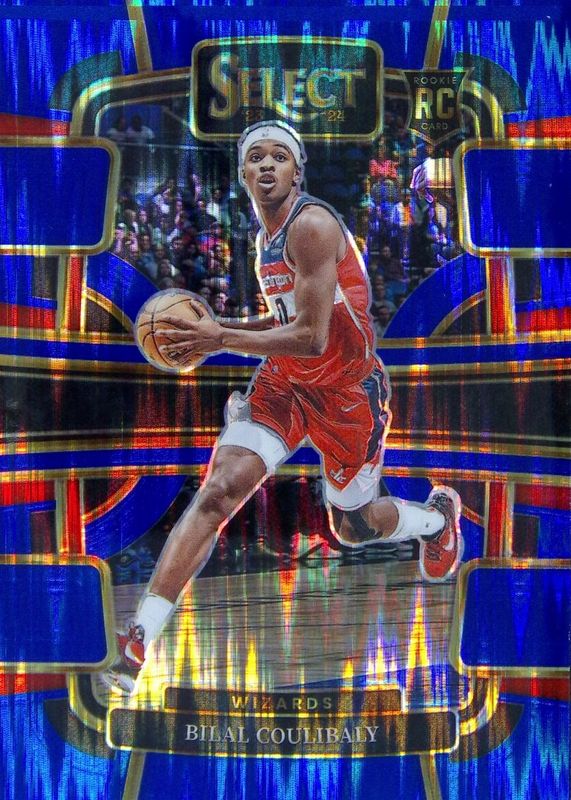 Bilal Coulibaly 2023 Select #97 Concourse Blue Flash /99 Rookie SGC 10