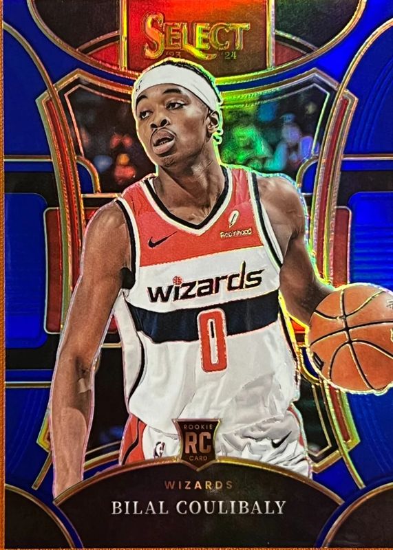 Bilal Coulibaly 2023 Select #304 Mezzanine Blue Prizm Rookie SGC 10