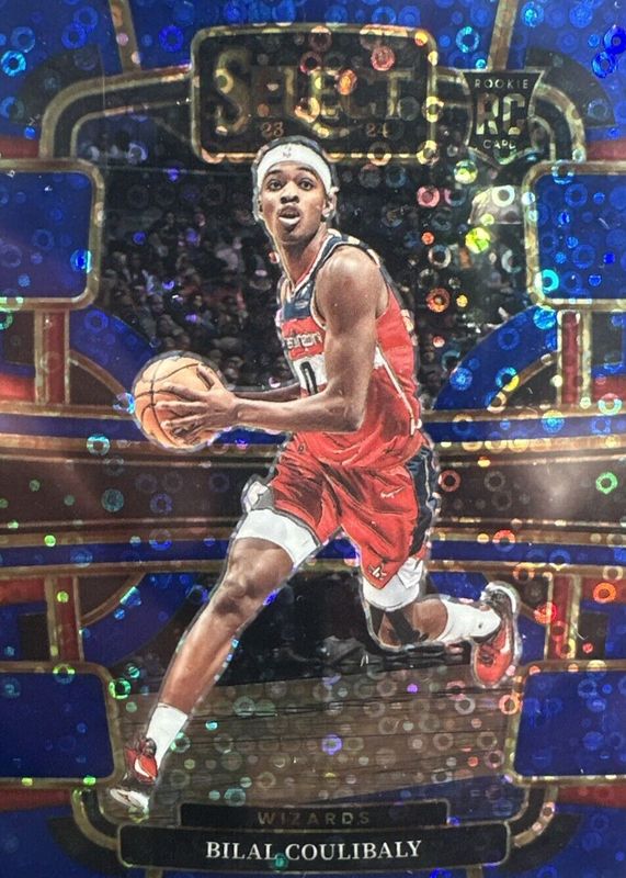 Bilal Coulibaly 2023 Select #97 Concourse Blue Disco /25 Rookie SGC 10