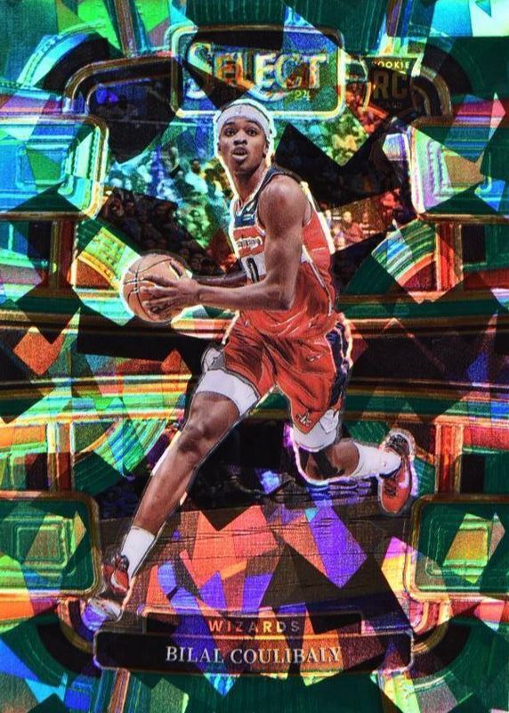 Bilal Coulibaly 2023 Select #97 Concourse Green Ice Rookie SGC 9.5