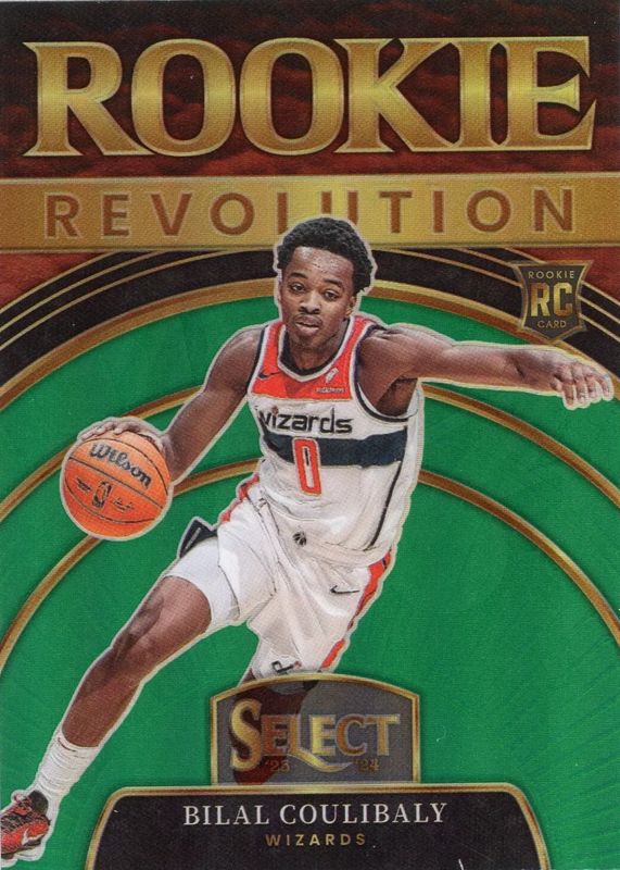 Bilal Coulibaly 2023 Select #26 Rookie Revolution - Green Rookie SGC 10