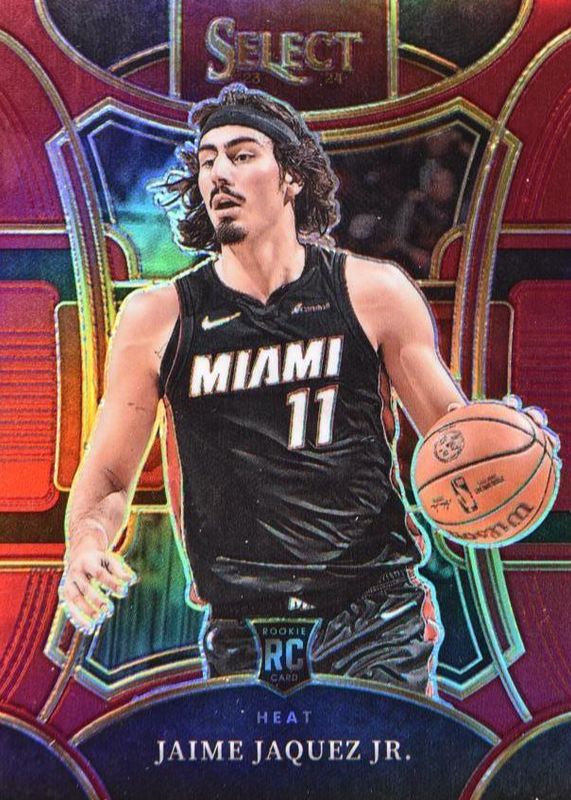 Jaime Jaquez Jr. 2023 Select #302 Mezzanine Maroon /175 Rookie SGC 10