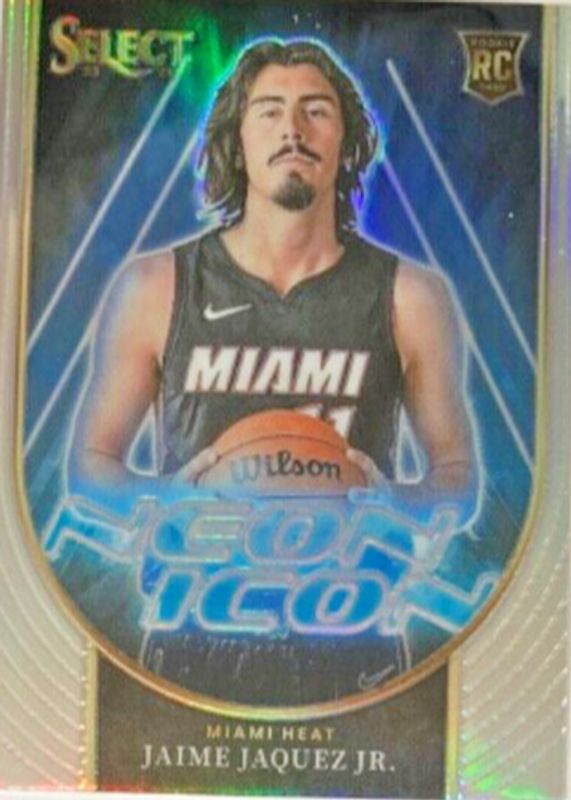 Jaime Jaquez Jr. 2023 Select #3 Neon Icon - Silver Rookie SGC 9.5